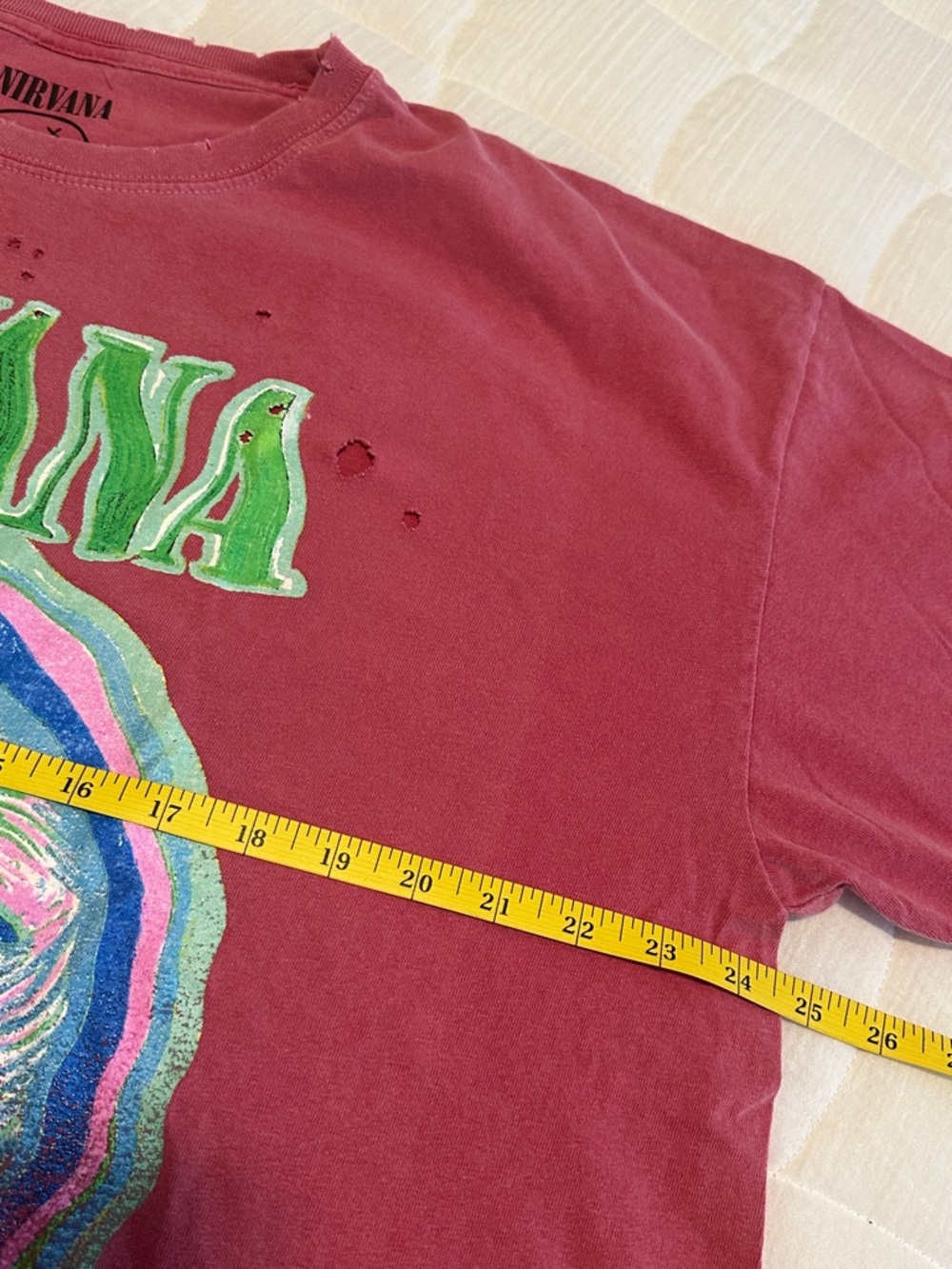 NWOT Urban Outfitters Nirvana Graphic Tee - Picture 7 of 9